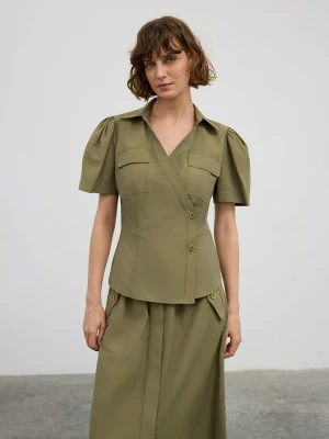 BGN Koszulka w kolorze khaki rozmiar: 36
