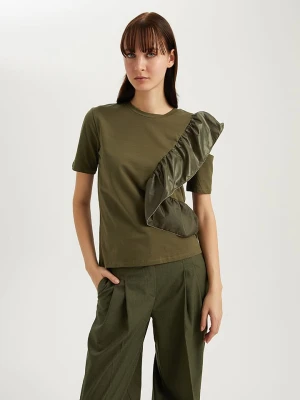 BGN Koszulka w kolorze khaki rozmiar: 38
