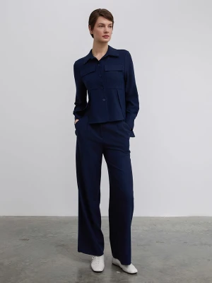 BGN Kurtka koszulowa w kolorze granatowym rozmiar: 40