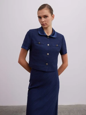 BGN Kurtka koszulowa w kolorze granatowym rozmiar: 38