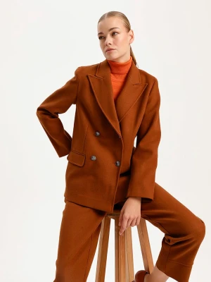 BGN Kurtka przejściowa w kolorze jasnobrązowym rozmiar: 40