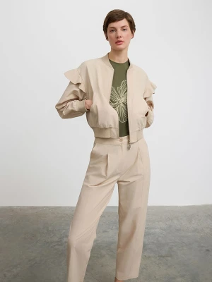 BGN Kurtka w kolorze beżowym rozmiar: 38