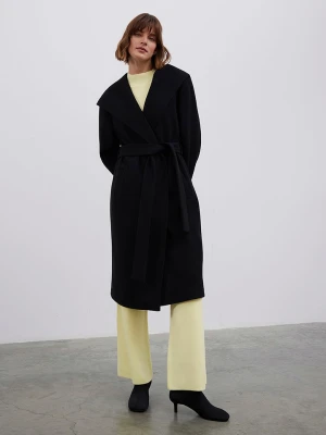 BGN Płaszcz przejściowy w kolorze czarnym rozmiar: 34