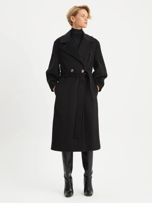 BGN Płaszcz przejściowy w kolorze czarnym rozmiar: 38