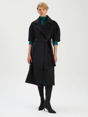 BGN Płaszcz przejściowy w kolorze czarnym rozmiar: 36