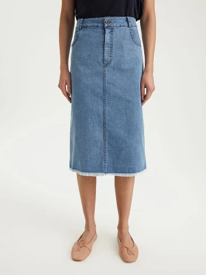 BGN Spódnica dżinsowa w kolorze błękitnym rozmiar: 38