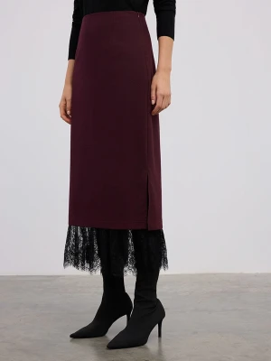 BGN Spódnica w kolorze bordowym rozmiar: 36