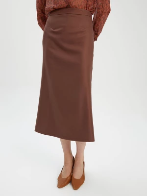 BGN Spódnica w kolorze brązowym rozmiar: 40