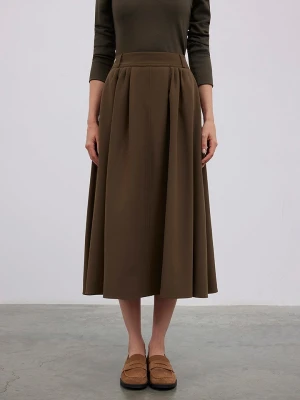 BGN Spódnica w kolorze brązowym rozmiar: 40