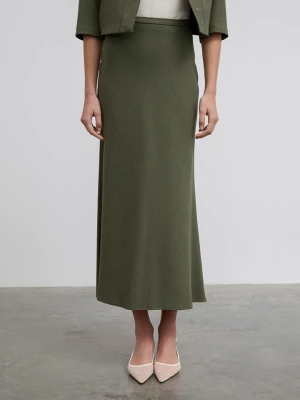 BGN Spódnica w kolorze ciemnozielonym rozmiar: 36