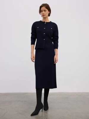 BGN Spódnica w kolorze granatowym rozmiar: 40