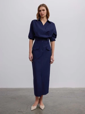 BGN Spódnica w kolorze granatowym rozmiar: 40