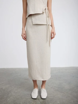 BGN Spódnica w kolorze kremowym rozmiar: 36