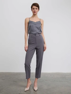 BGN Spodnie chino w kolorze antracytowym rozmiar: 38