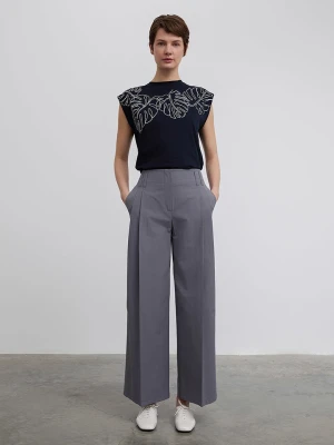 BGN Spodnie w kolorze antracytowym rozmiar: 34