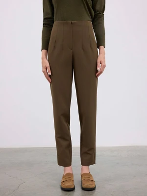 BGN Spodnie w kolorze brązowym rozmiar: 36