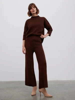 BGN Spodnie w kolorze brązowym rozmiar: 38