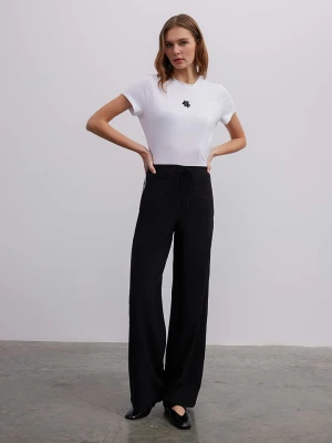 BGN Spodnie w kolorze czarnym rozmiar: 34