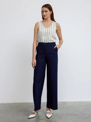 BGN Spodnie w kolorze granatowym rozmiar: 40