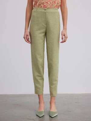 BGN Spodnie w kolorze jasnozielonym rozmiar: 40