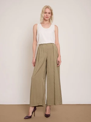 BGN Spodnie w kolorze khaki rozmiar: 34