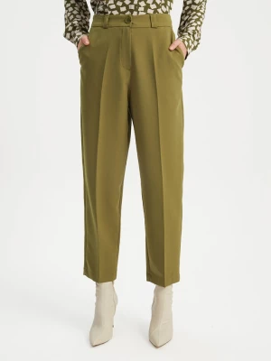 BGN Spodnie w kolorze oliwkowym rozmiar: 34