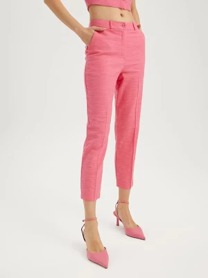 BGN Spodnie w kolorze różowym rozmiar: 34