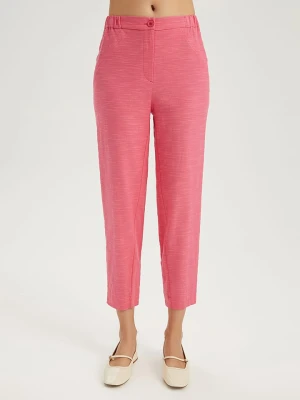 BGN Spodnie w kolorze różowym rozmiar: 38