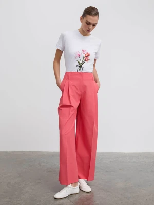 BGN Spodnie w kolorze różowym rozmiar: 40