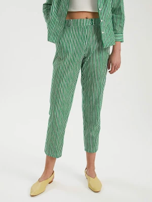 BGN Spodnie w kolorze zielonym rozmiar: 40