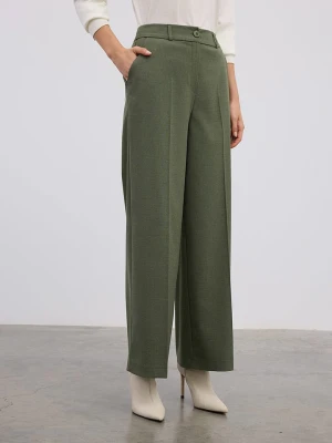 BGN Spodnie w kolorze zielonym rozmiar: 40