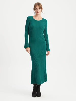 BGN Sukienka dzianinowa w kolorze morskim rozmiar: 36
