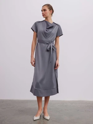 BGN Sukienka w kolorze antracytowym rozmiar: 40