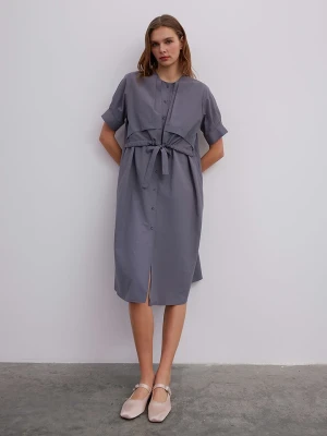 BGN Sukienka w kolorze antracytowym rozmiar: 40