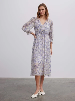 BGN Sukienka w kolorze biało-niebieskim rozmiar: 38