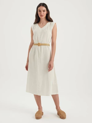 BGN Sukienka w kolorze białym rozmiar: 34