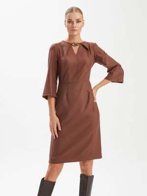 BGN Sukienka w kolorze brązowym rozmiar: 38