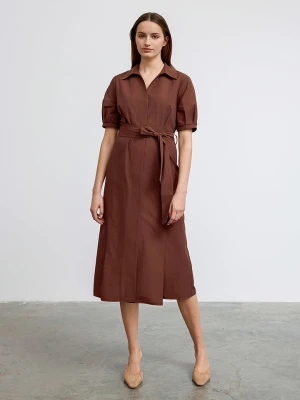 BGN Sukienka w kolorze brązowym rozmiar: 38
