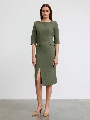 BGN Sukienka w kolorze ciemnozielonym rozmiar: 38