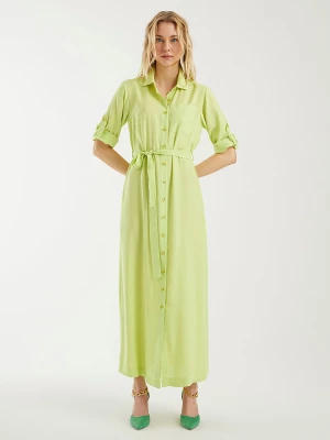 BGN Sukienka w kolorze limonkowym rozmiar: 36