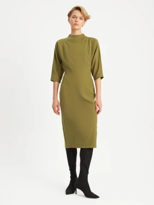BGN Sukienka w kolorze oliwkowym rozmiar: 34