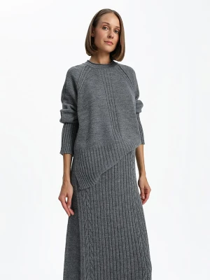 BGN Sweter w kolorze antracytowym rozmiar: 34