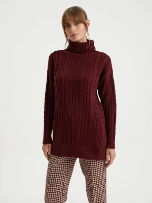 BGN Sweter w kolorze bordowym rozmiar: 40