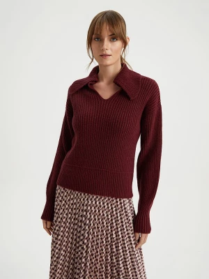 BGN Sweter w kolorze bordowym rozmiar: 40
