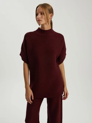 BGN Sweter w kolorze bordowym rozmiar: 34
