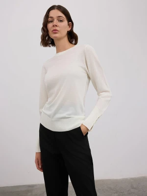 BGN Sweter w kolorze kremowym rozmiar: 34
