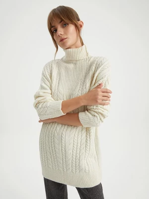 BGN Sweter w kolorze kremowym rozmiar: 38