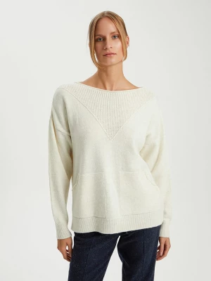 BGN Sweter w kolorze kremowym rozmiar: 36