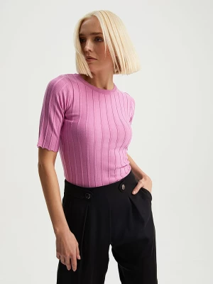 BGN Sweter w kolorze różowym rozmiar: 34