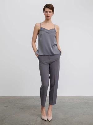BGN Top w kolorze antracytowym rozmiar: 36